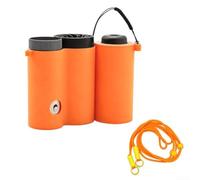 ZYWUOY Carrying Case for Shark Chillpill Fa02x Series 9 Colors Fan Portable Cooling Fan Bag for Travel Detachable Design, 9.2 * 14.3 * 4.9cm(orange)