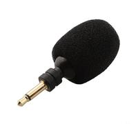 ZYWUOY Foldable For Microphone for Smartphones and Laptops 3 5mm Connector for Clean Audio Ideal for Speeches and Performances (2 pole)