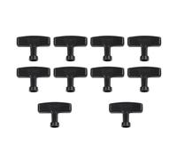 ZYWUOY for RECOIL Pull Starter Handle Replacement for for Honda GX160/GX200/GX240 Lawn Mowers, 10-Pack Black Plastic Lawn Mower Starter Assembly, 72 x 52 x 19 mm with 7 mm Hole Diameter