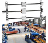 ZYWUOY for t8 Linear Rail Support Set 350mm Stainless Steel Guide (350mm)