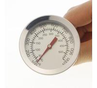 ZYWUOY Grill Thermometer, Compatible with for Weber for Spirit II 200 300 Q Series for Genesis Silver Gold, Stainless Steel Replacement for Part 65040 67031 7581