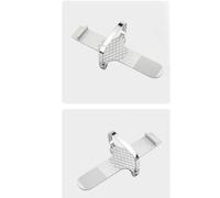 ZYWUOY Gypsum Board Lifter, Plasterboard Pickup Tool, Drywall Lifter, Adjustable Leg Hoop Design, Aluminum-Zinc Alloy, Non-Slip Foot Pedal, for Floor and Tile Installation