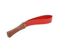 ZYWUOY Leather Paddle with Anti-Slip Wooden Handle, Riding Crop for Horses