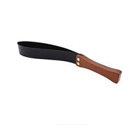 ZYWUOY Leather Paddle with Anti-Slip Wooden Handle, Riding Crop for Horses