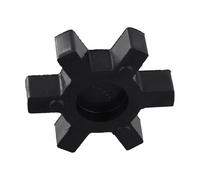 ZYWUOY Lovejoy L110 Jaw Coupling Insert, Urethane Flexible Rubber Center Element for L-Jaw Couplers - 83.6 mm × 18 mm, Black, 1-Piece