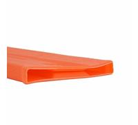 ZYWUOY Plastic Chainsaw Bar Cover Scabbard Protector for 14-inch to 16-inch Chainsaws, Orange Guide Plate with 40 cm Length and 11 cm Width, Suitable for Agriculture and Forestry Use