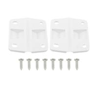 ZYWUOY Plastic Cooler Hinge Replacement Set for Coleman Ice Chests and Coolers, 2-Pack with 8 Screws, Compatible with Models 5254D-6286 Series