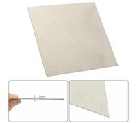ZYWUOY Pure Nickel Ni Sheet Plate for Electroplating Anode Elements, 100 mm × 100 mm × mm, Silver-Colored High-Temperature & Antioxidant-Resistant Material