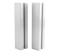 ZYWUOY Solar Panel Mounting Kit, Aluminium Alloy Guide Rail for Balcony Power Plant and Caravan, 350mm Length with 40x40mm Profile (2 Pack)