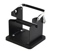 ZYWUOY Solder Wire Holder with Adjustable Dispenser and Vertical Spool Mount, Cast Iron Alloy Soldering Iron Stand for Telecom Workshops, Heat-Resistant Stable Base with 1kg Capacity