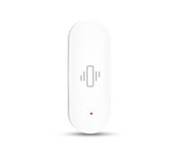 ZYWUOY Vibration Sensor, Motion Detector, Smart Alarm, Real-Time Alerts, High Sensitivity for Tuya Smart Life App, Home Security, Equipment Monitoring, White