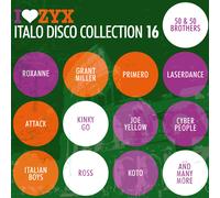 CD ZYX Italo Disco Collection 16 by Various Artists 3CDs
