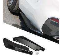 ZYXDMMJH 1 Pair Car Rear Bumper Lip Diffuser For Audi Q3 F3 2018 2019 2020 2021 2022 2023 2024, Rear Bumper Diffuser Spoilers Auto Side Fender Skirt Splitter Canard Protector,A-Black