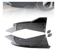 ZYXDMMJH 1 Pair Car Rear Bumper Lip Diffuser For BMW X1 F48 2016-2019 2020 2021 2022, Rear Bumper Diffuser Spoilers Auto Side Fender Skirt Splitter Canard Protector,B-Glossy Black