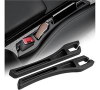 ZYXDMMJH 2PCS Car Seat Gap Filler For BMW iX3 (G08) 2020-2021 2022 2023 2024, Vehicle Mounted Leak Proof Filling Organiser Pads Fill the Gap Between Seat & Console,Red