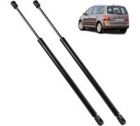 ZYXDMMJH 2X Rear Tailgate Boot Gas Struts For Vw Tou-ran I (1T3) 2010-2015(OEM-1T0827550H)-48.9cm, Car Boot Gas Springs Black Gas Struts Tailgate Easy Installation