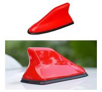 ZYXDMMJH Car Shark Fin Antenna For Acura TLX First Generation 2015 2016 2017, Waterproof And Dust AM FM Radio Signal Aerials Automotive Top Roof Aerials, Red