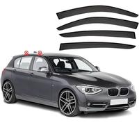 ZYXDMMJH Car Wind Deflectors for BMW 1 Series Hatchback MK2-F20 2012-2018, Side Window Rain Guards Car Window Vent Visors UV Resistant Visors for Year-Round Use,A