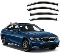 ZYXDMMJH Car Wind Deflectors for BMW 3 Series G20 2020-2022, Side Window Rain Guards Car Window Vent Visors UV Resistant Visors for Year-Round Use