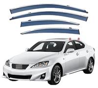 ZYXDMMJH Car Wind Deflectors for Lexus is XE20 XE30 2013 2014 2015 2016 2017, Side Window Rain Guards Car Window Vent Visors UV Resistant Visors for Year-Round Use