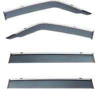 ZYXDMMJH Car Wind Deflectors for Mitsubishi Montero MK2-V20 1991-1997 1998, Side Window Rain Guards Car Window Vent Visors UV Resistant Visors for Year-Round Use