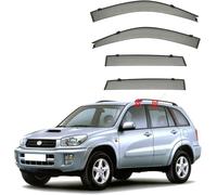 ZYXDMMJH Car Wind Deflectors for Toyota RAV4 MK2-XA20 2001 2002 2003 2004, Side Window Rain Guards Car Window Vent Visors UV Resistant Visors for Year-Round Use