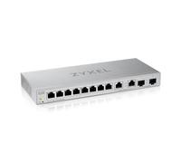 Zyxel Multi-Gig 12-Port Web Managed Switch met 2-Port 2.5G/2-Port 10G SFP+ Desktop/Wallmount [XGS1210-12]