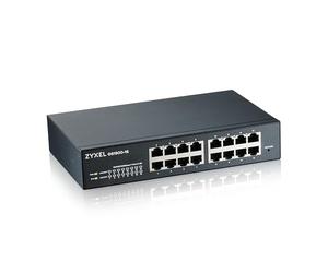 Zyxel 16-Port Gigabit Ethernet Switch | Smart-Managed | Rackmount [GS1900-16]