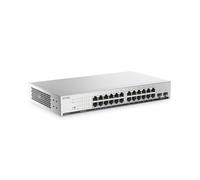 Zyxel 24 Port Ethernet Switch | Smart Managed Gigabit Network | GS1915-26v2 | 24x GbE + 2x GbE SFP Uplink Ports, Fanless, NebulaFlex, VLAN, QoS, Wall and Rack Mount Kits Included