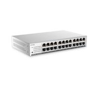 Zyxel 24-Port Network Switch | Gigabit Unmanaged Plus | Slim | 24x GbE Ports | VLAN | Loop Prevention | Desktop, Wall or Rack Mount | GS1100-24E