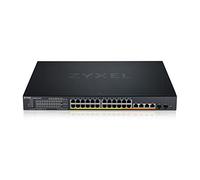 ZYXEL 24 Port PoE Switch Multi-Gigabit Ethernet Smart (XMG1930-30HP) - L2+ Managed, with 20x PoE+, 8X PoE++ @ 700W, 2X 10G RJ45, 2X 10G SFP+, Opt Nebula Cloud, Rackmount, Limited Lifetime Protection