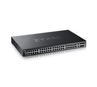 Zyxel 48 Port Network Ethernet Switch | L3 Access | 10G | XGS2220-54 | 48x Gigabit + 2x 10G + 4x 10G SFP+ Ports, Smart Fan Design, Layer 3 Management, NebulaFlex
