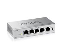 Zyxel 5 Port Network Ethernet Switch | Web-Managed | GS1200-5V3 | 5x GbE Ports, Fanless, Web-based Management, VLAN, QOS, IGM Snooping, Energy Efficient, Power Adapter Included