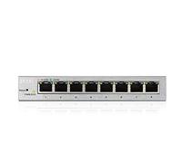 Zyxel 8-Port Gigabit Easy Web Managed Plus Switch, Sturdy Metal, QoS, WebGUI, Jubmo Frames, VLANs, DHCP Client, IGMP Snooping, Link Aggregation, GS1200-8 (8-Port Smart Plus Web Managed)