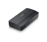 Zyxel 8-Port Gigabit Ethernet Switch for Gaming and Media, Lifetime Protection, UK Plug [GS108S]