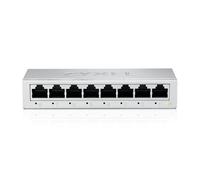 Zyxel 8-Port Gigabit Unmanaged Ethernet Switch | Ethernet Splitter | Desktop or Wall mount [GS-108B v5]