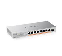 Zyxel 8 ports 100W total PoE++ Desktop MultiGig Unmanaged Switch