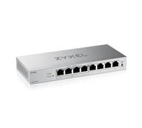 Zyxel 8-Port PoE Switch | Web Managed Gigabit Ethernet Network | 4x PoE+ Ports with 68W Budget | QoS, Link Aggregation, VLAN, IGMP Snooping | Fanless | Desktop [GS1200-8HPv3]