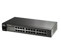 ZyXEL ES1100-24E 24 Port Fast Ethernet Unmanaged Desktop or Rackmount Switch