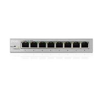 Zyxel 8 Port Gigabit Web Managed Switch | Plug & Play | Supports VLAN, QoS, IGMP & LAG | Fanless [GS1200-8]