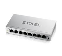 Zyxel Network Switch 8 Port | Web Managed Gigabit LAN Switch | QoS, Link Aggregation, VLAN, IGMP Snooping | Fanless | Desktop [GS1200-8v3]