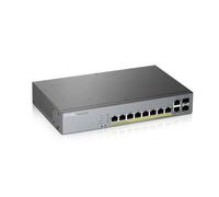 Zyxel GS1350-12HP 8-port GbE Smart Managed PoE Switch