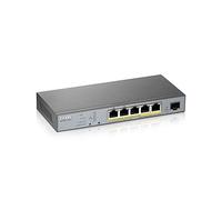Zyxel GS1350-6HP-EU0101F commutateur réseau Géré L2 Gigabit Ethernet (10/100/1000) Connexion Ethernet, supportant l'a