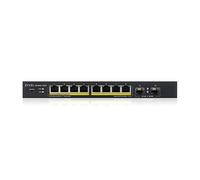 Zyxel GS1900-10HP-GB0102F 8-port GbE Smart Managed PoE Switch with Gb