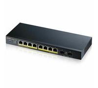 Zyxel GS1900-10HP-GB0102F 8-port GbE Smart Managed PoE Switch with Gb