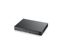 Zyxel Gs1900-24ep Managed L2 Gigabit Ethernet Switch in Black Zyxel Black