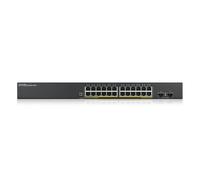 Zyxel GS1900-24HPv2 24-Port Smart Managed Rackmount Gigabit Switch