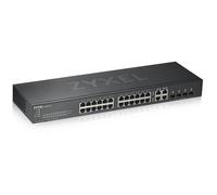 Zyxel GS1920-24V2-GB0101F GS1920-24V2, 24x 1G RJ-45, 4x 1G RJ-45/S...