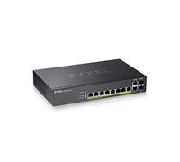 Zyxel GS2220-10HP-EU0101F network switch Managed L2 Gigabit Ethernet (10/100/1000) Power over Ethernet (PoE) Black
