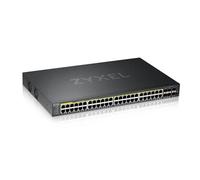 Zyxel GS2220-50HP-GB0101F network switch Managed L2 Gigabit Ethernet (10/100/1000) Power over Ethernet (PoE) Black